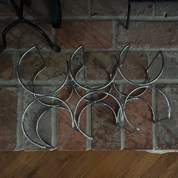 Silver Metal Wine Rack - Picture 4 of 4